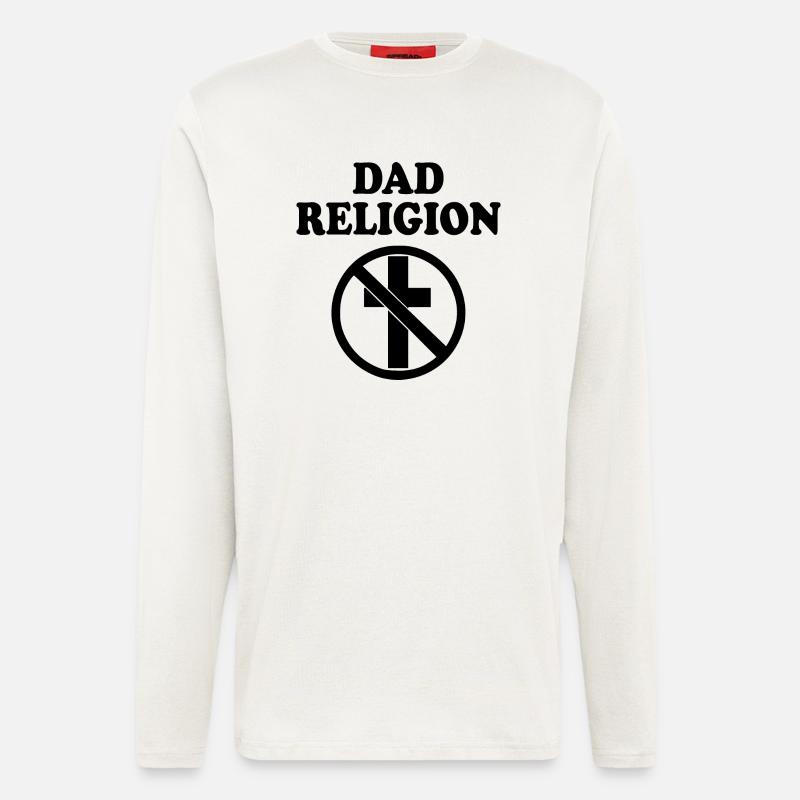 Dad religion - Langarmshirt - made by SPREAD  - OFF WHITE
