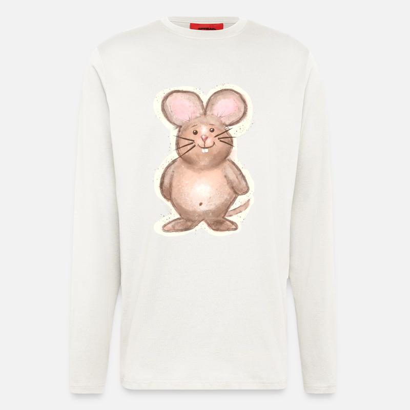 Mouse - Longsleeve - made by SPREAD  - OFF WHITE