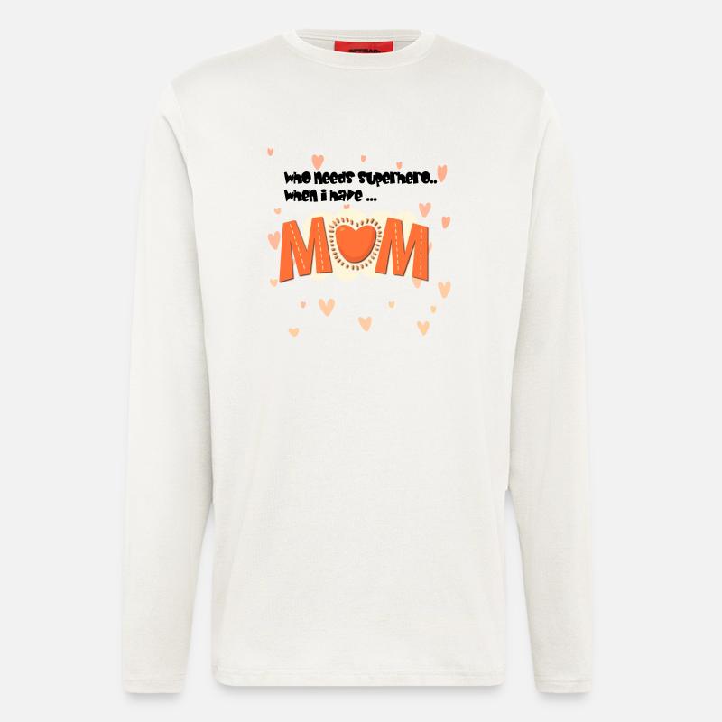mama - Langarmshirt - made by SPREAD  - OFF WHITE