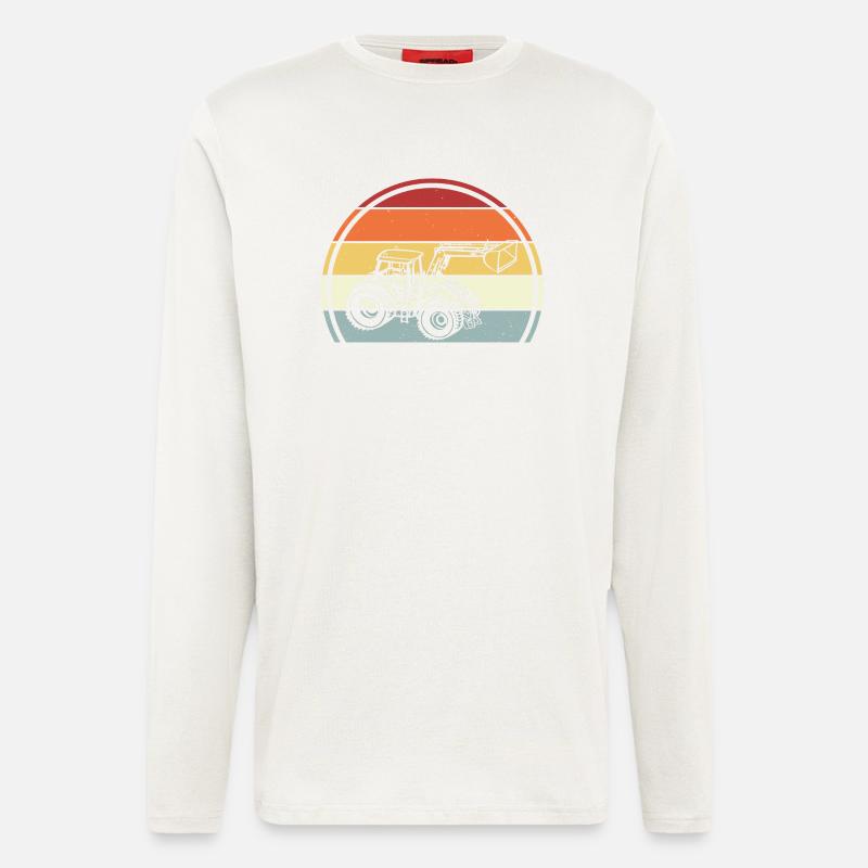 Traktor - Langarmshirt - made by SPREAD  - OFF WHITE