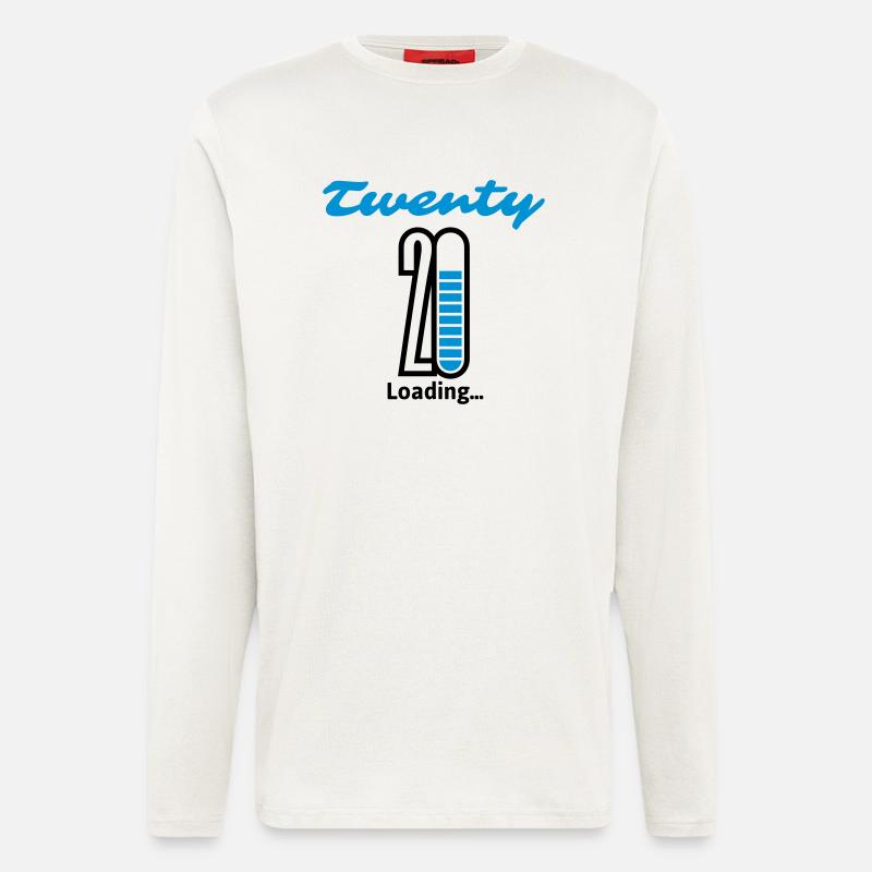Twenty Loading ... - Longsleeve - made by SPREAD  - OFF WHITE