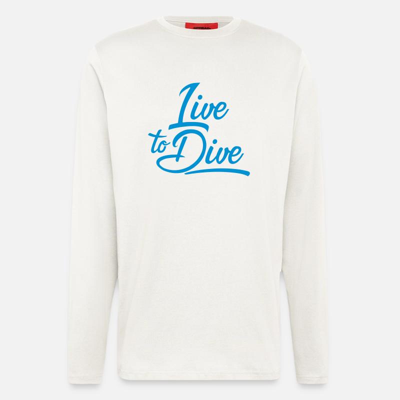 Tauchen - Langarmshirt - made by SPREAD  - OFF WHITE