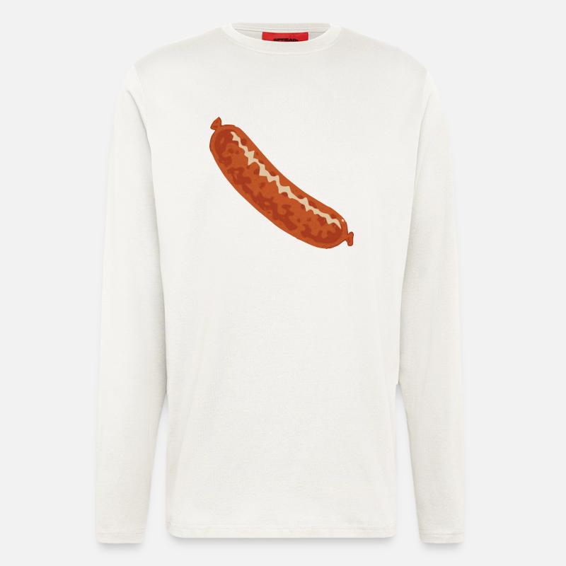 Wurst - Langarmshirt - made by SPREAD  - OFF WHITE