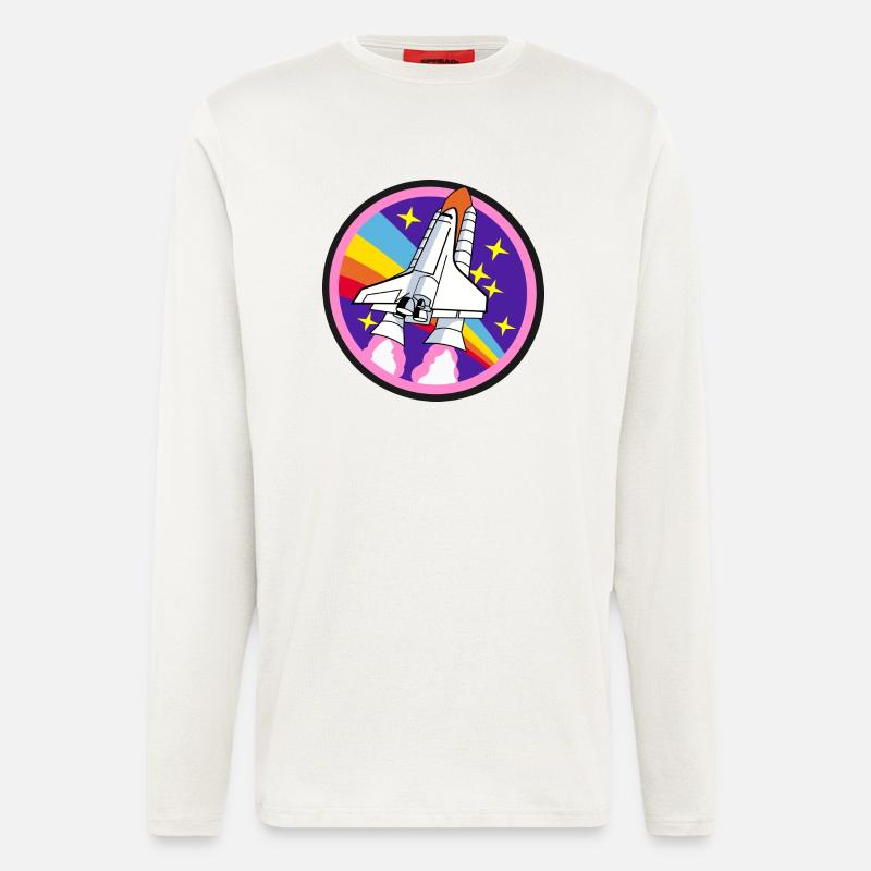 rocket - Longsleeve - made by SPREAD  - OFF WHITE