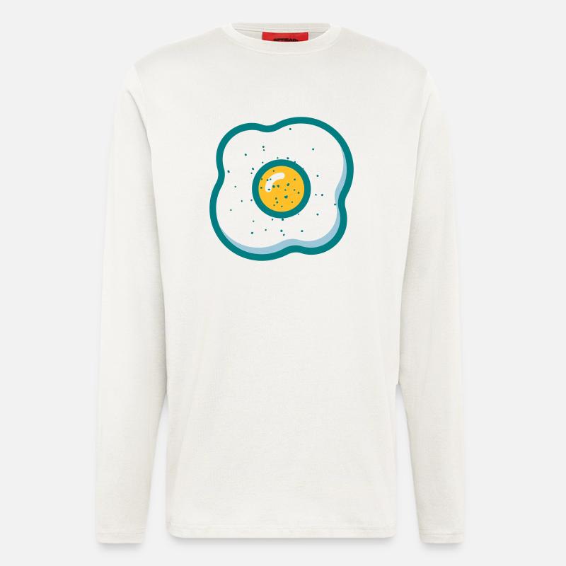 Spiegelei - Langarmshirt - made by SPREAD  - OFF WHITE