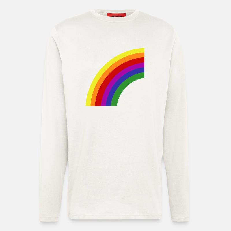 Rainbow - Longsleeve - made by SPREAD  - OFF WHITE