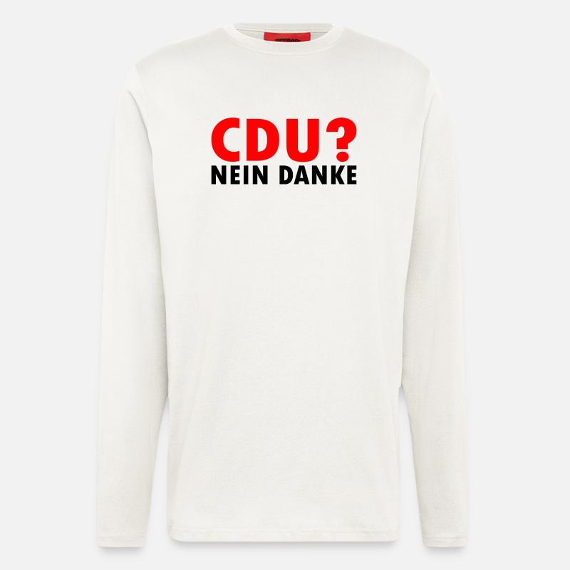 Cdu - Langarmshirt - made by SPREAD  - OFF WHITE