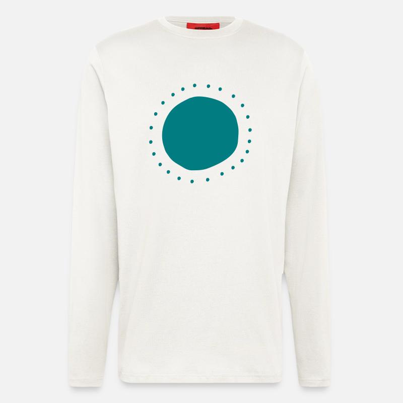 Circle points form - Longsleeve - made by SPREAD  - OFF WHITE
