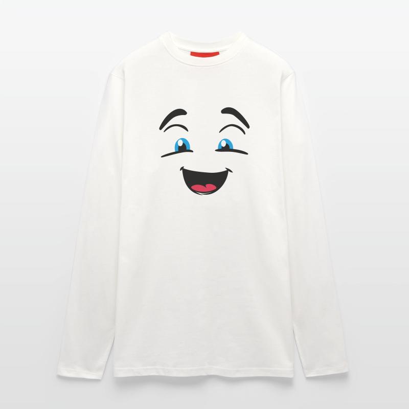 Smiling face Longsleeve - made by SPREAD 