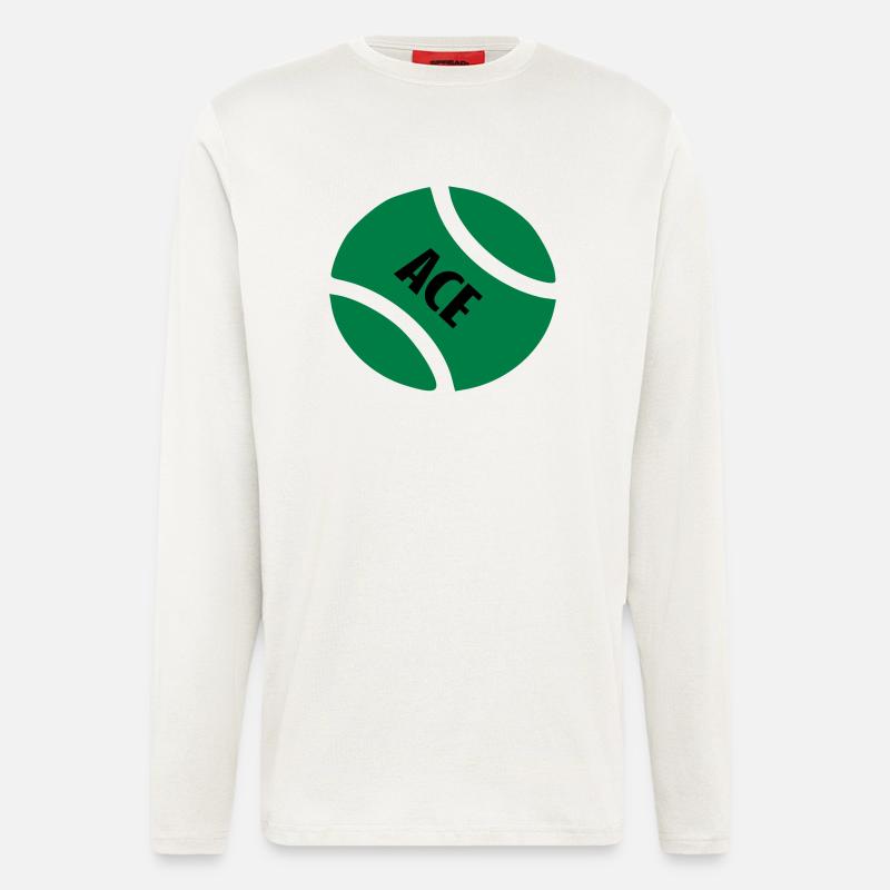 ace tb - Langarmshirt - made by SPREAD  - OFF WHITE