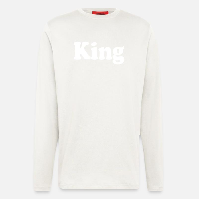 King - Langarmshirt - made by SPREAD  - OFF WHITE