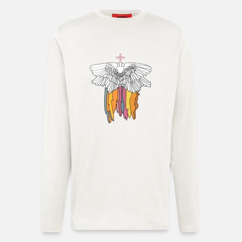 eagle - Longsleeve - made by SPREAD  - OFF WHITE