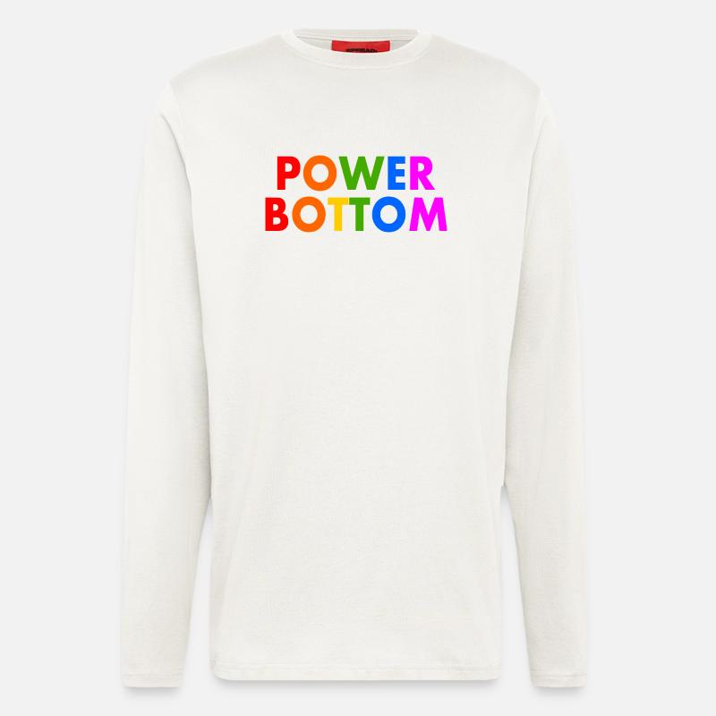 Power bottom - Langarmshirt - made by SPREAD  - OFF WHITE