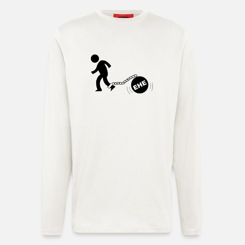 Junggesellenabschied - Langarmshirt - made by SPREAD  - OFF WHITE
