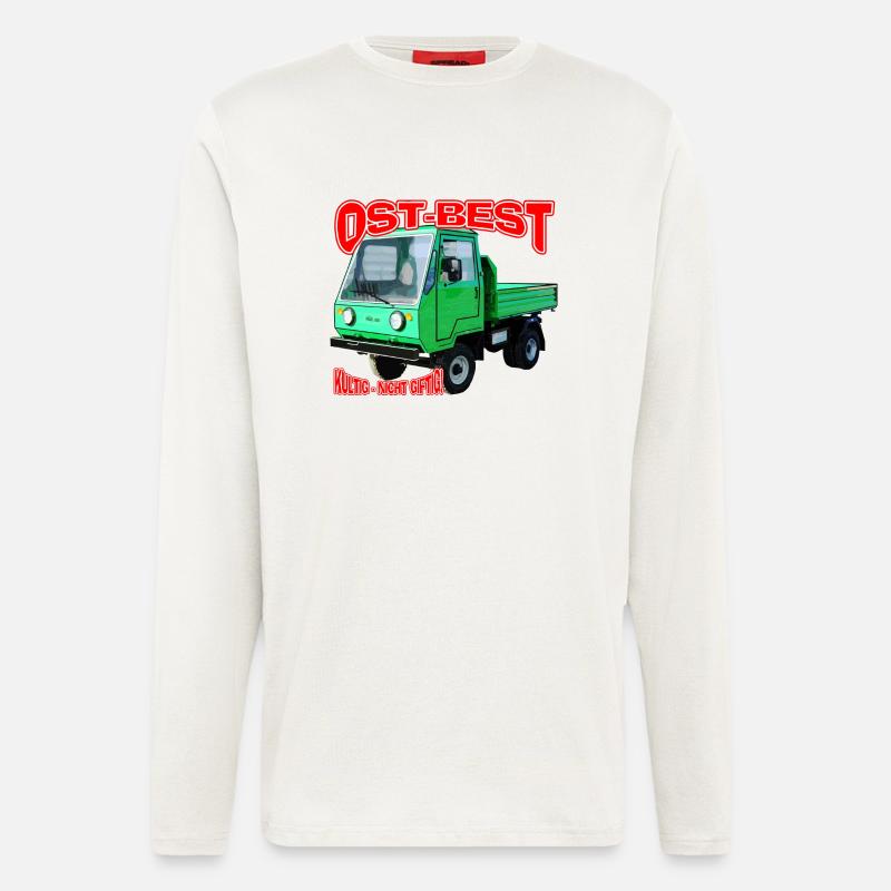 Multicar M25 bunt - Langarmshirt - made by SPREAD  - OFF WHITE