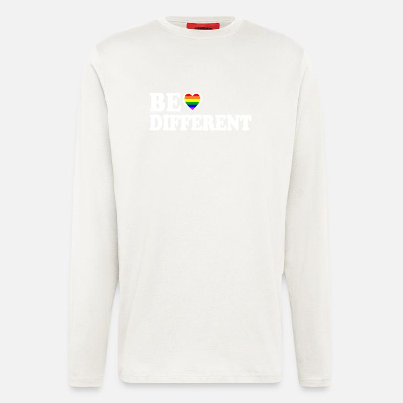 Be different - Longsleeve - made by SPREAD  - OFF WHITE