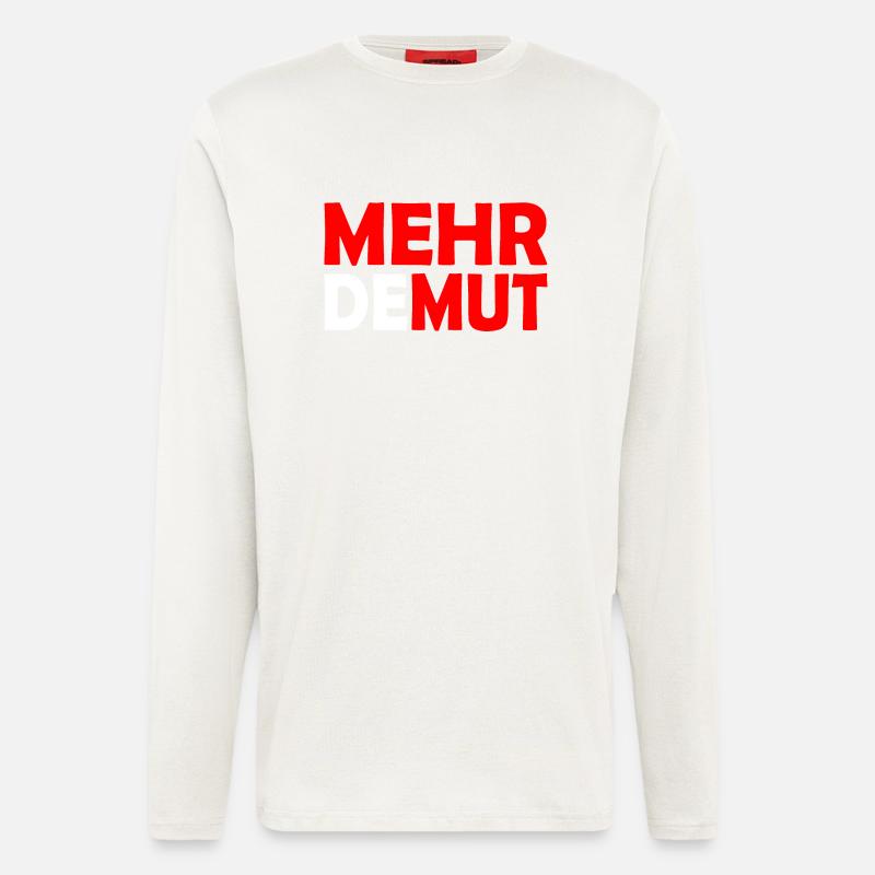 Demut - Langarmshirt - made by SPREAD  - OFF WHITE