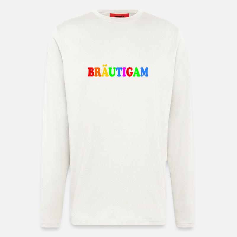 bräutigam - Langarmshirt - made by SPREAD  - OFF WHITE
