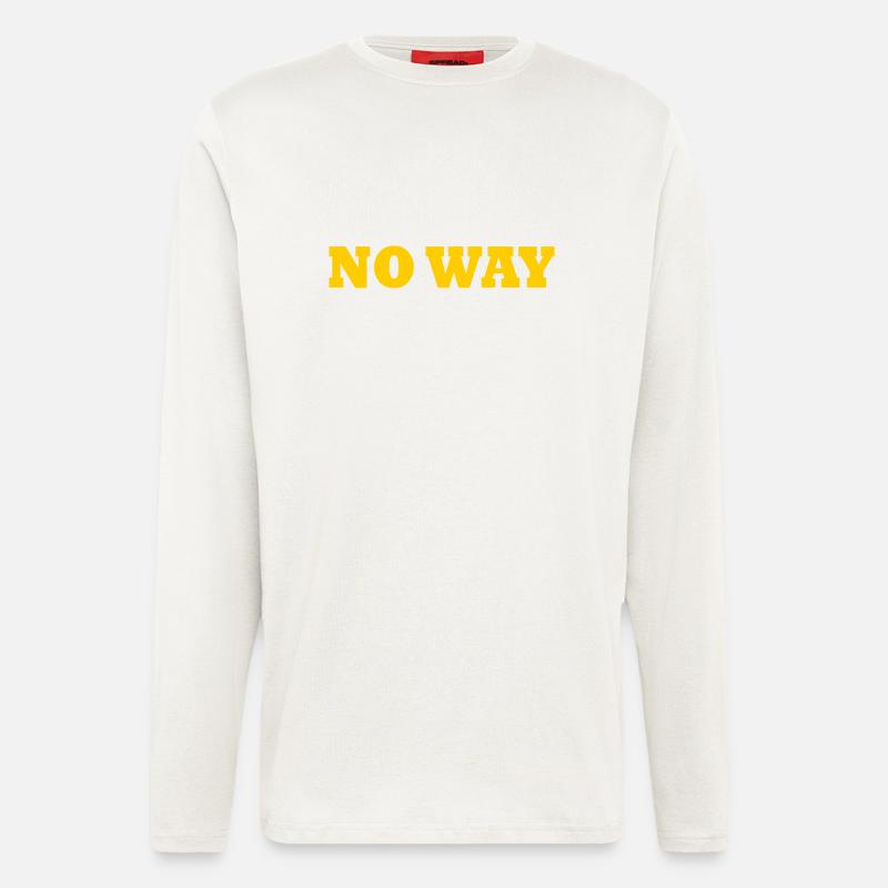 No way - Langarmshirt - made by SPREAD  - OFF WHITE