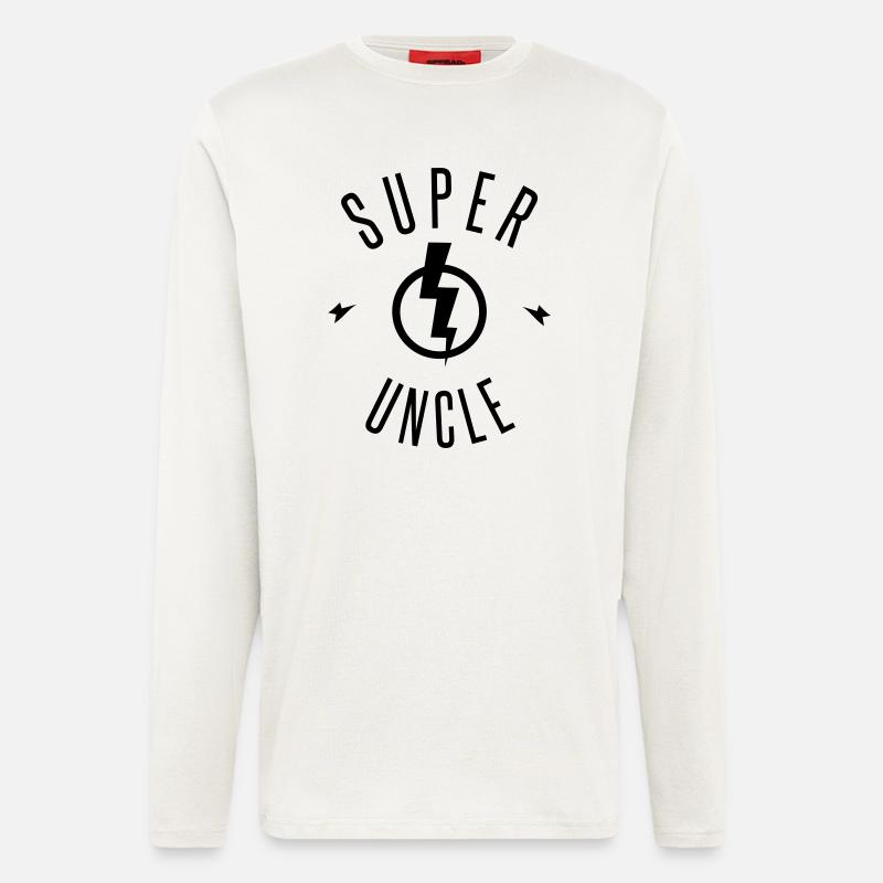 SUPER UNCLE - Langarmshirt - made by SPREAD  - OFF WHITE