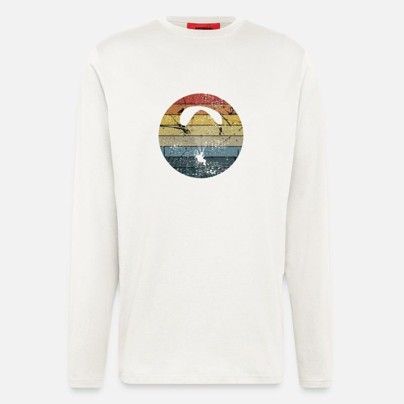 Paramotor Paramotoring - Longsleeve - made by SPREAD  - OFF WHITE