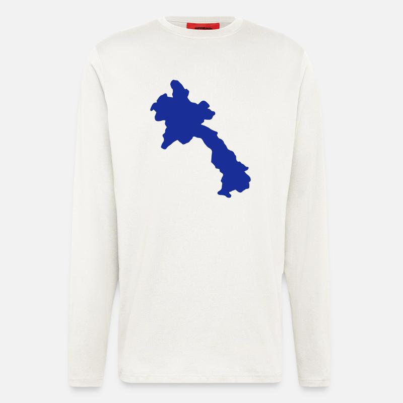 Laos - Langarmshirt - made by SPREAD  - OFF WHITE
