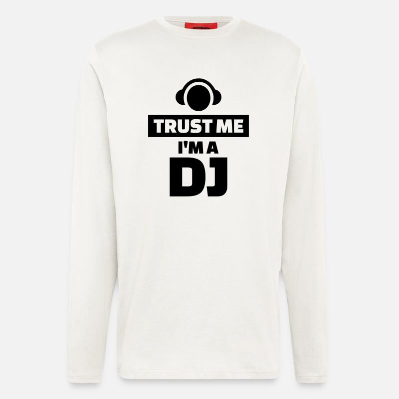 Trust me DJ - Longsleeve - made by SPREAD  - OFF WHITE