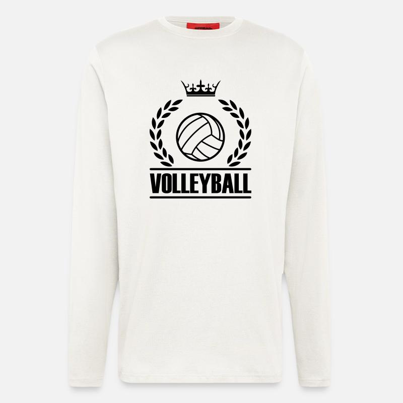 volleyball_001 - Longsleeve - made by SPREAD - OFF WHITE