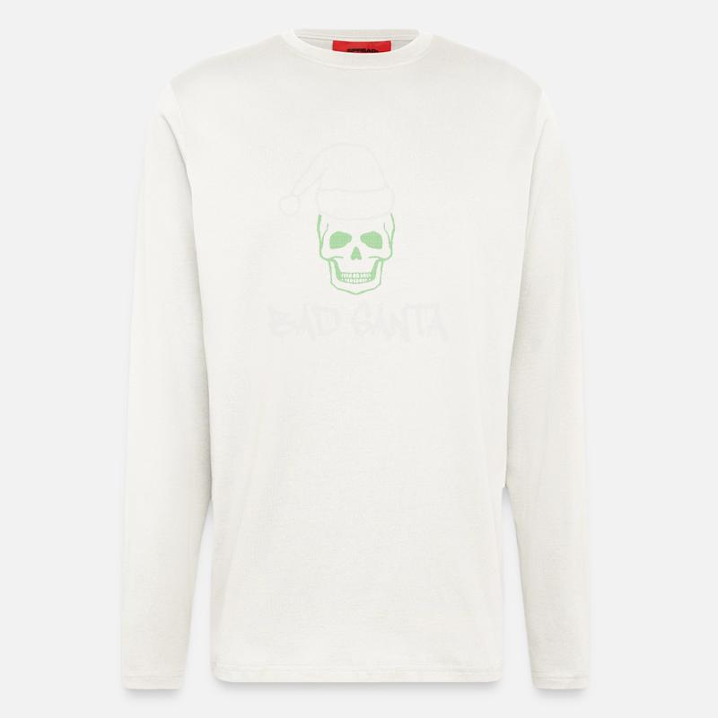 Bad Santa - Langarmshirt - made by SPREAD  - OFF WHITE
