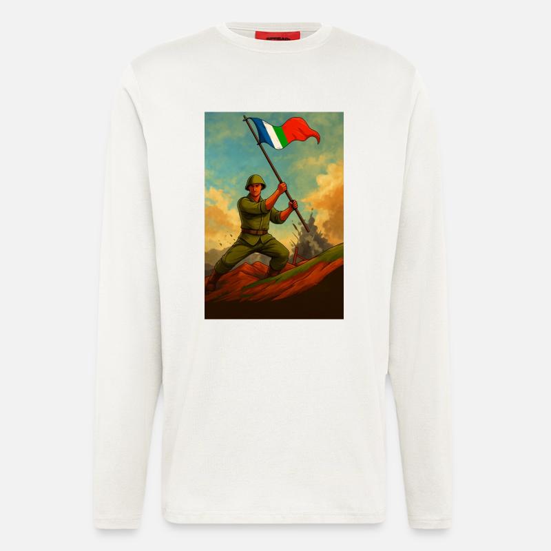 FIRST GENERATION MOLUCCANS - Longsleeve - made by SPREAD - OFF WHITE