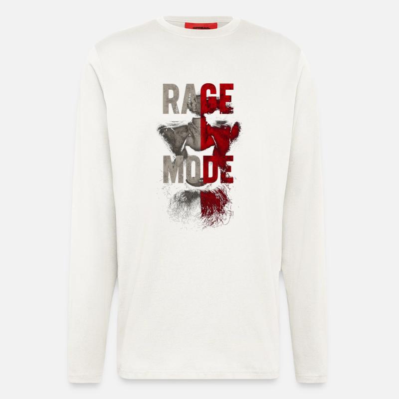 Rage Mode - Langarmshirt - made by SPREAD  - OFF WHITE