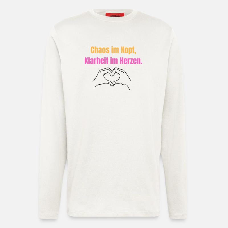 Chaos Statement ADHD and Autism - Longsleeve - made by SPREAD  - OFF WHITE