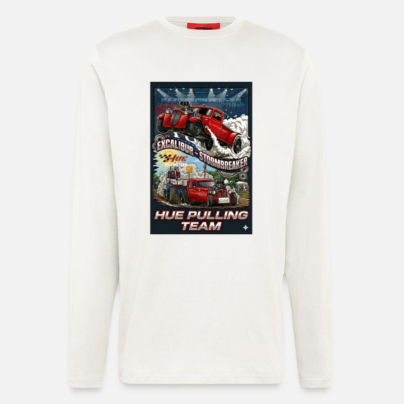 Tshirt_Hue_Pulling_Team - Longsleeve - made by SPREAD  - OFF WHITE