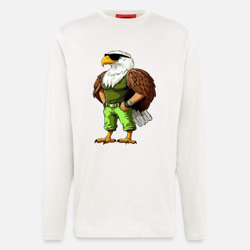 Cool Eagle - Longsleeve - made by SPREAD - OFF WHITE