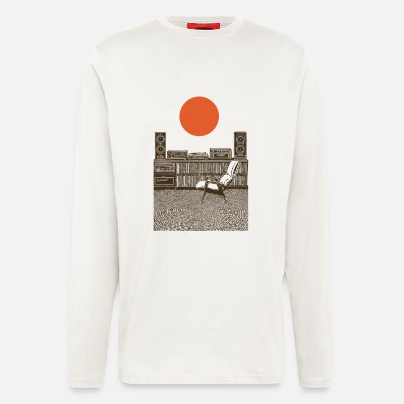 Audiogenuss - Langarmshirt - made by SPREAD  - OFF WHITE