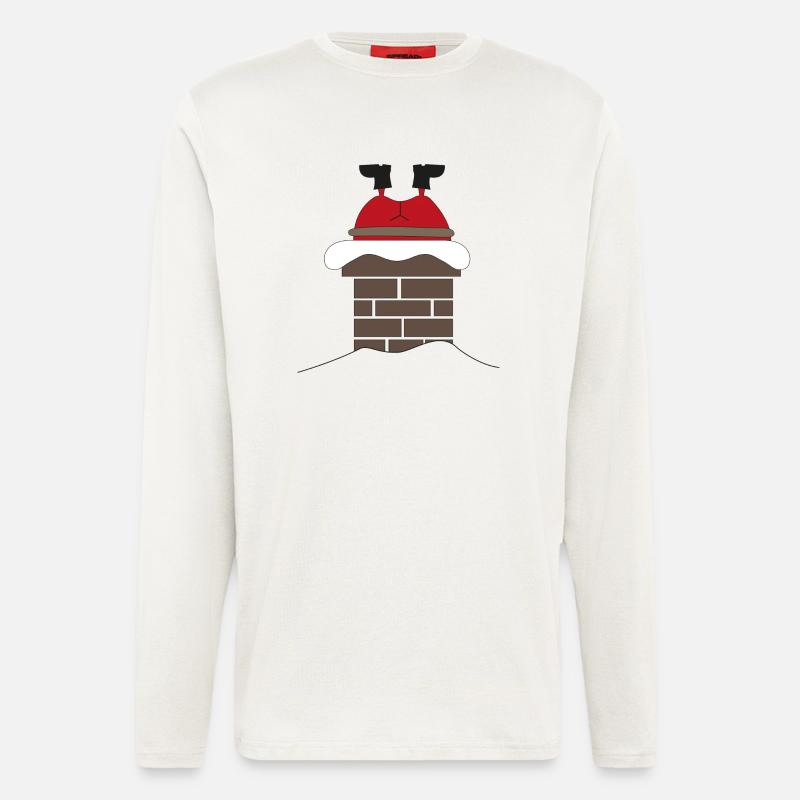 weihnachten - Langarmshirt - made by SPREAD  - OFF WHITE