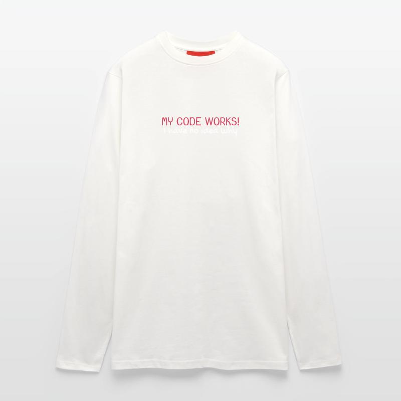 My code works programmer computer scientist Longsleeve - made by SPREAD 