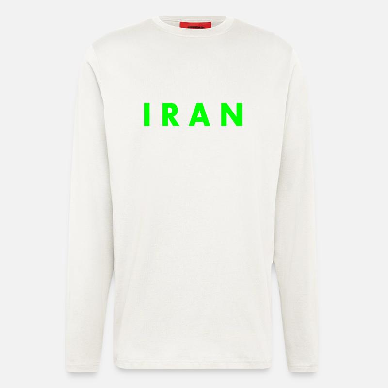 Iran - Langarmshirt - made by SPREAD  - OFF WHITE