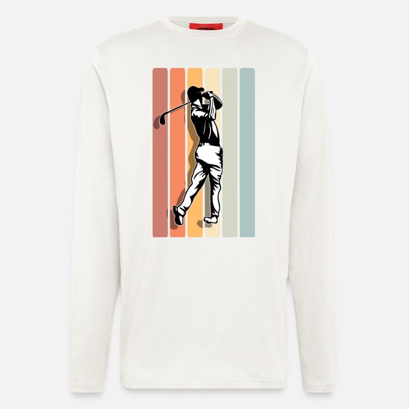 Golf Golfer - Langarmshirt - made by SPREAD - OFF WHITE