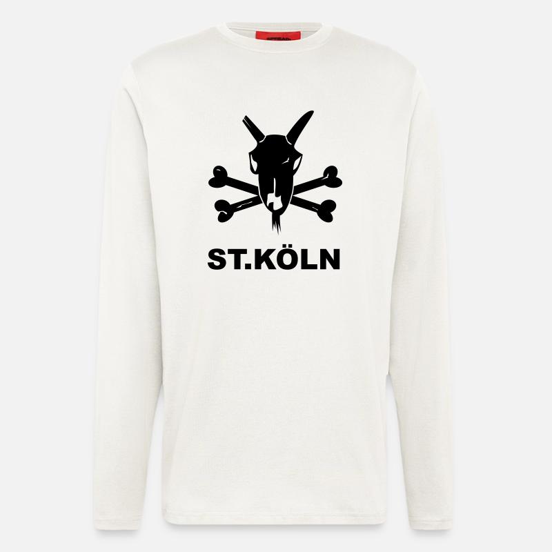 Sankt Köln - Langarmshirt - made by SPREAD  - OFF WHITE
