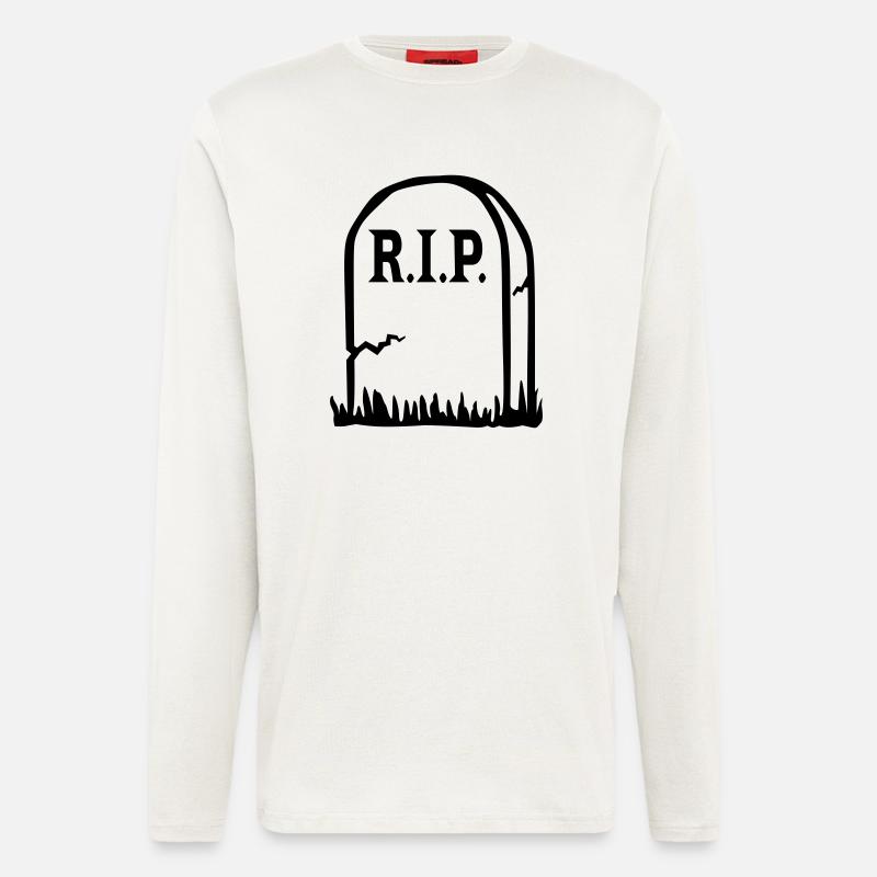 Tod RIP - Langarmshirt - made by SPREAD  - OFF WHITE