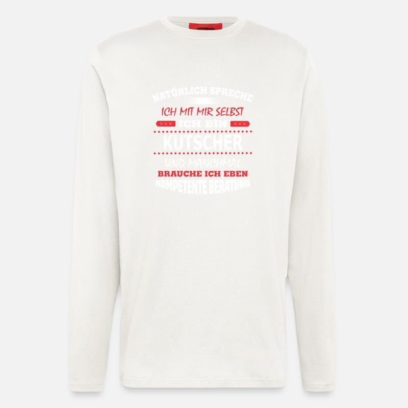 KUTSCHER - Langarmshirt - made by SPREAD  - OFF WHITE