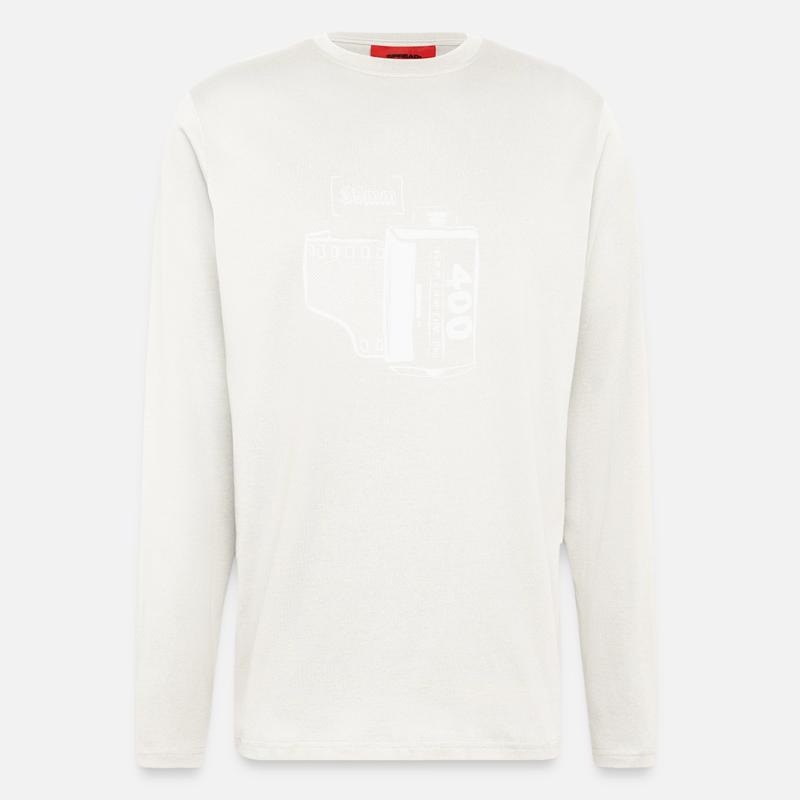 Fotograf - Langarmshirt - made by SPREAD  - OFF WHITE