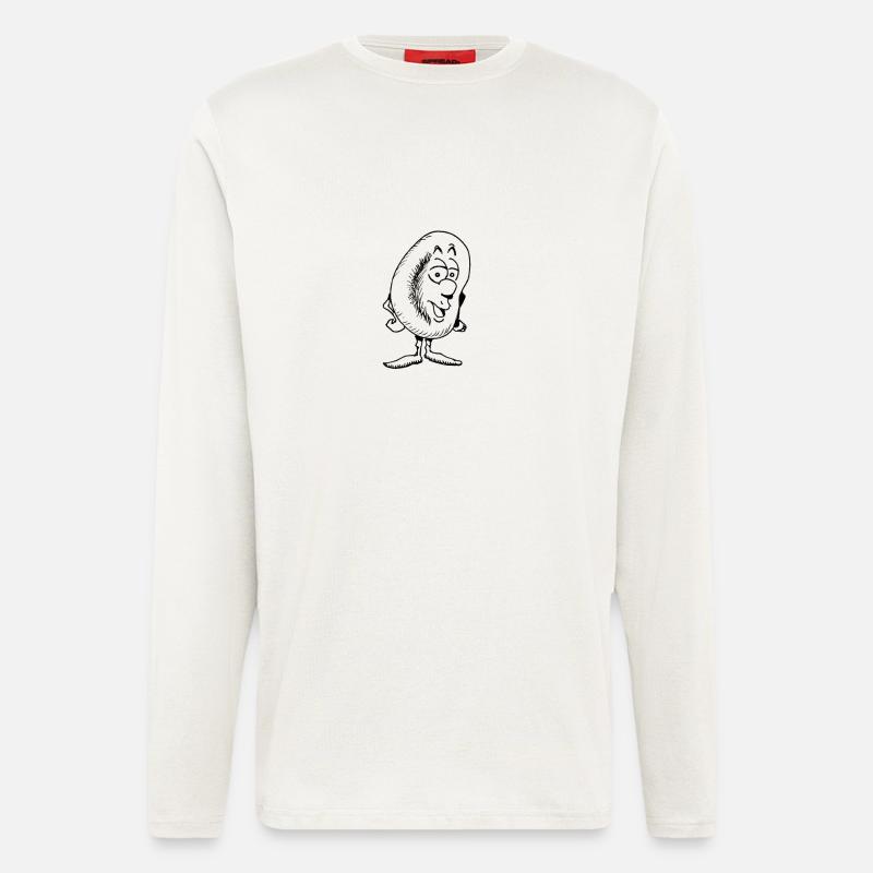 Rote Blutkörperchen - Langarmshirt - made by SPREAD - OFF WHITE