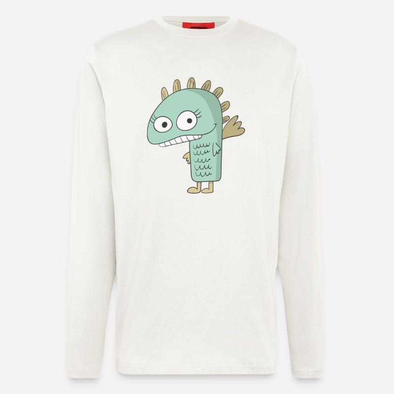 Monster - Langarmshirt - made by SPREAD  - OFF WHITE