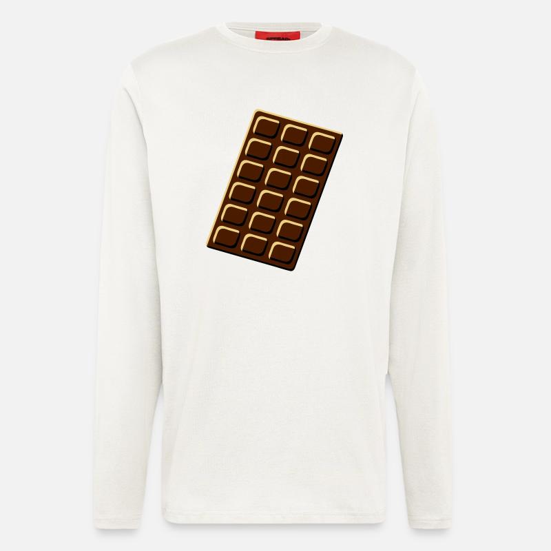 chocolate - Langarmshirt - made by SPREAD  - OFF WHITE
