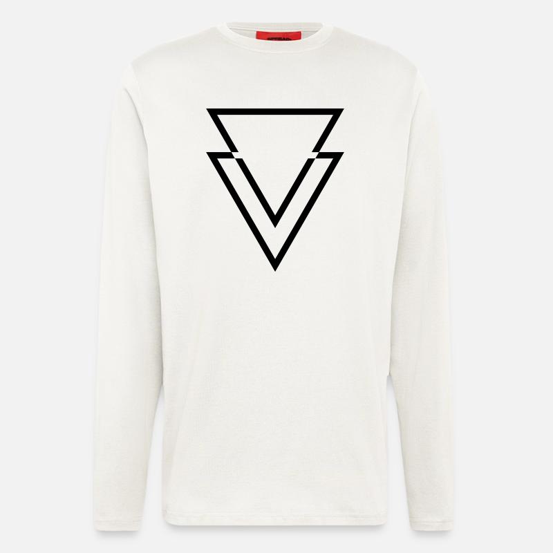 Dreieck Dreieck! - Langarmshirt - made by SPREAD  - OFF WHITE