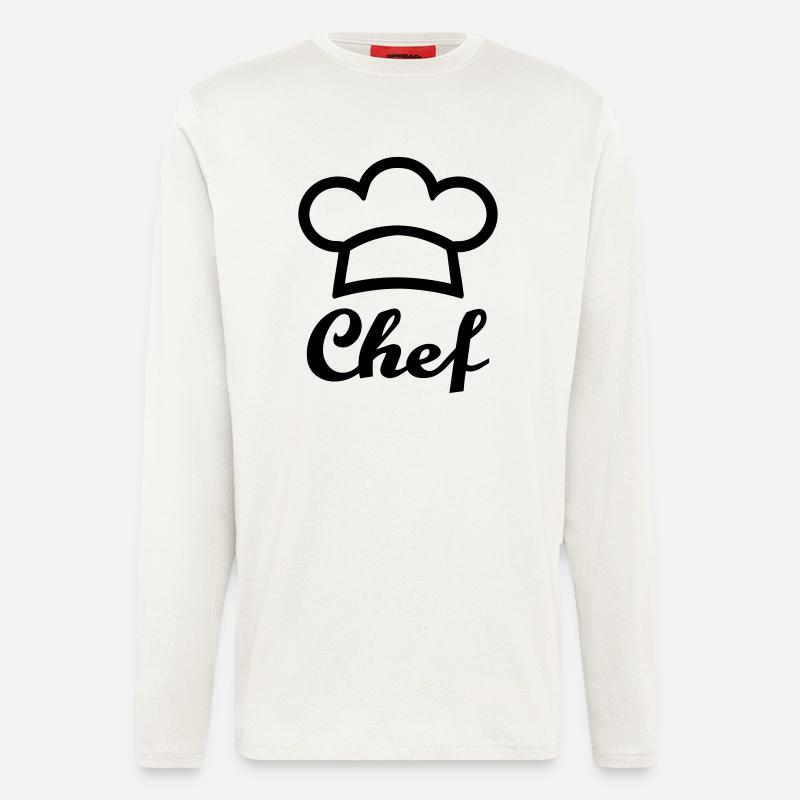 Koch - Langarmshirt - made by SPREAD  - OFF WHITE