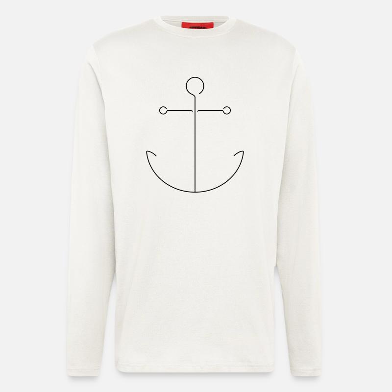 Anker - Langarmshirt - made by SPREAD  - OFF WHITE