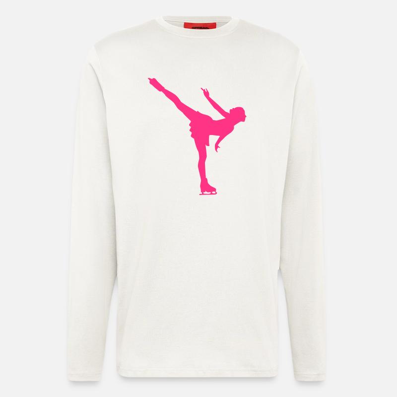 Eiskunstlauf - Langarmshirt - made by SPREAD  - OFF WHITE